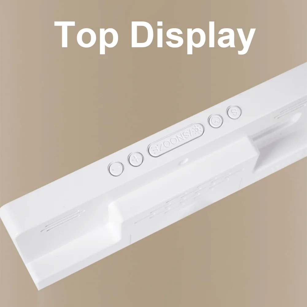 Электронные настольные часы дисплей 12/24 часа цифровой будильник регулируемая