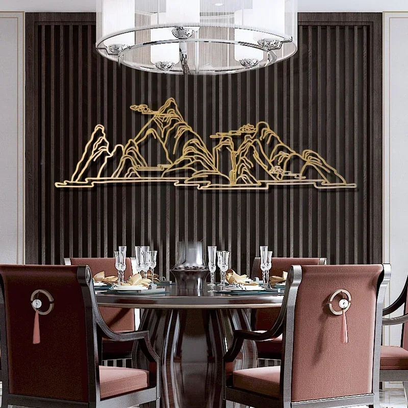 Подвеска для гостиной дивана фон настенные украшения светильник столовой