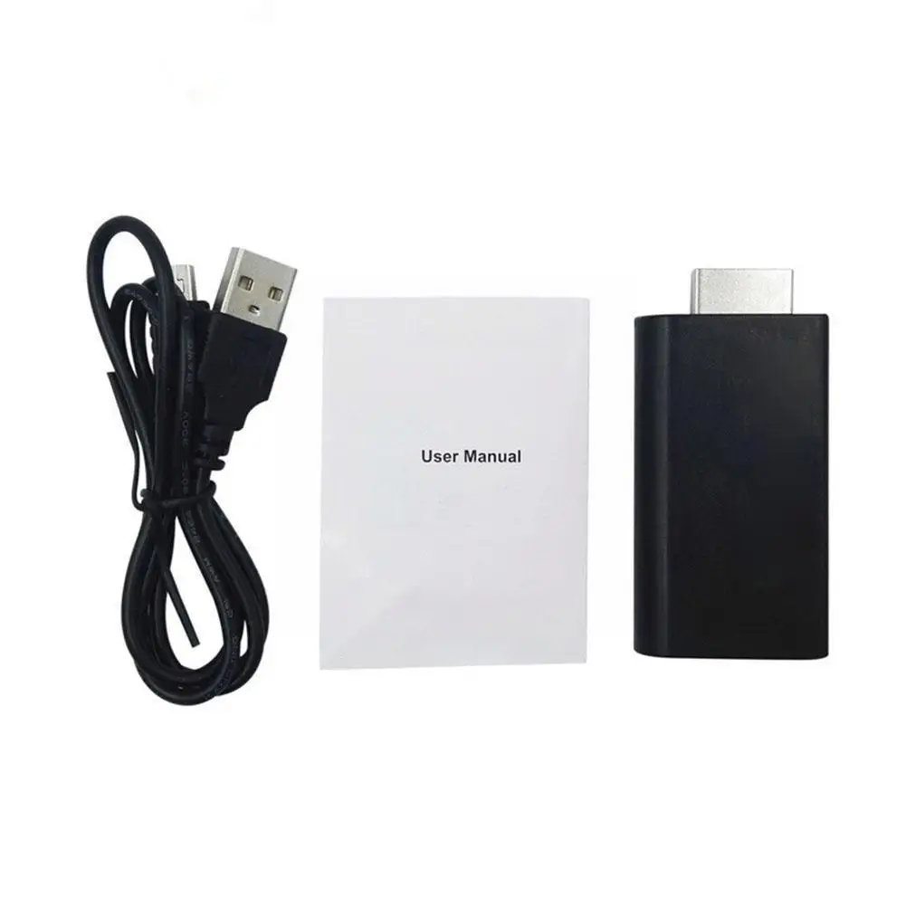 ForPS2 к HDMI-совместимый преобразователь Аудио Full HD видео адаптер 480i/480p аудио выход для PS2 режимы отображения G6Q7