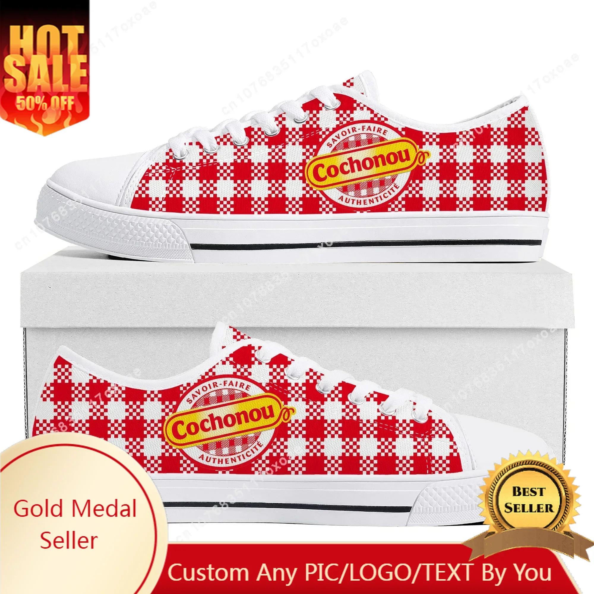 C-Cochonou обувь низкие кроссовки мужские женские подростковые парусиновые высокого