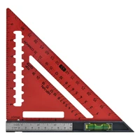 triangular ruler detachable aluminum alloy angle protractor speed metric square measuring ruler for building framing tools gauge