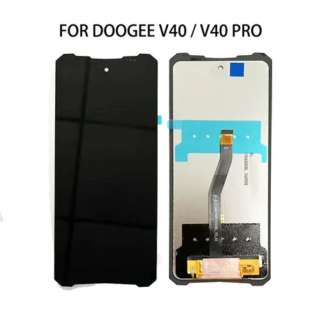 Original mobile phone 678 inches FHD + for Doogee V40 PRO V40 LCD display assembly + digitizer + touch screen glass panel digitizer