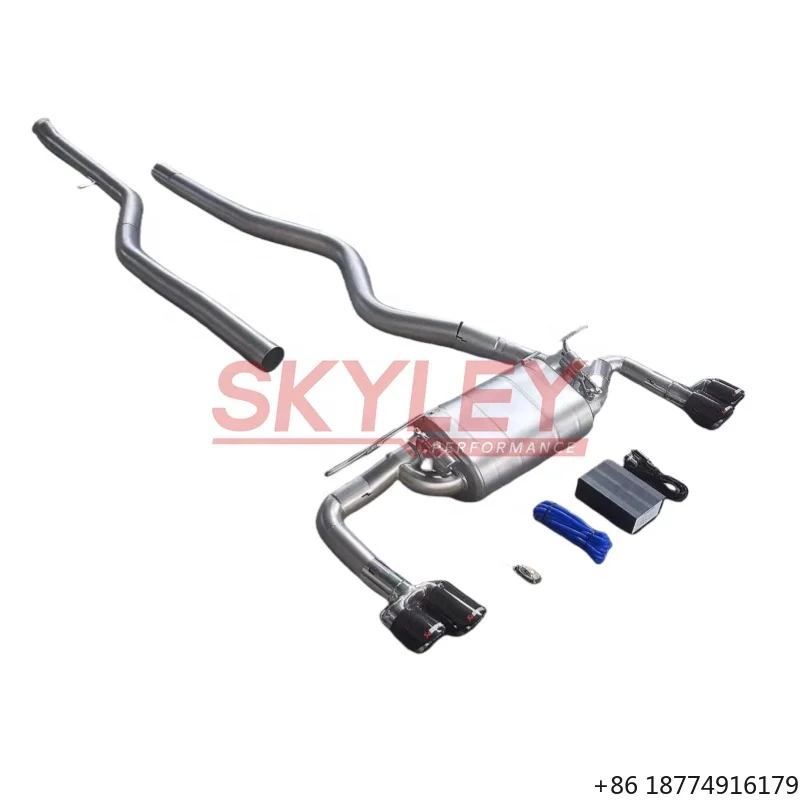 Фото Высокопроизводительная выхлопная система Valvetronic Catback для F30 320i 328i N26 №1