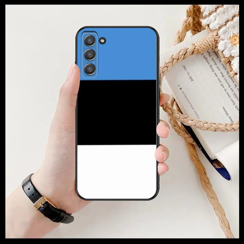 Чехол с эстонским флагом для телефона SamSung Galaxy s6 s7 S8 S9 S10E S20 S21 S5 S30 Plus fe 5G Lite Ultra Edge on.
