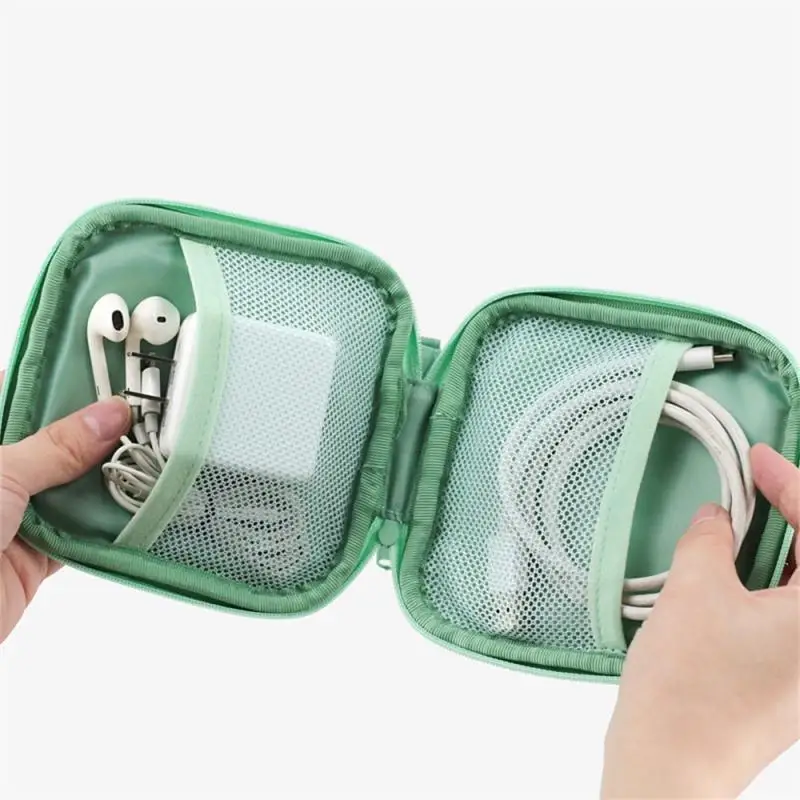 

Headset Bag Portable Storage Organization Bag Modern Minimalist Headphone Organizer Charger Organizer Portable Storage Bag 2023