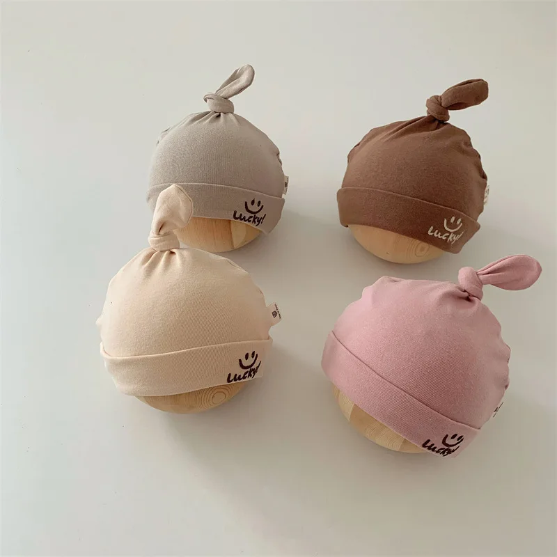 Женская и осенняя Милая супермилая мужская шляпа с узлом в южнокорейском стиле