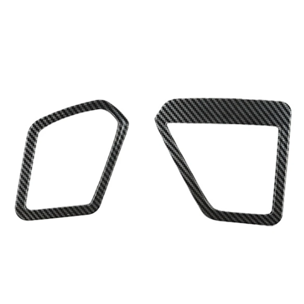 

Для-BMW 3 серии G20 G28 2019-2022 углеродное волокно для приборной панели автомобиля вентиляционное отверстие крышка отделка рамка стикер аксессуар...