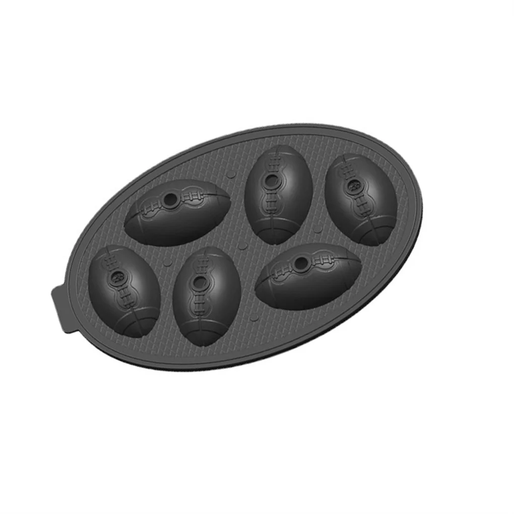 

6 Grids Ice Cube Tray Silicone Mold Reusable Cake Decorating DIY Making Mould with Lid Home Kitchen Baking Gifts