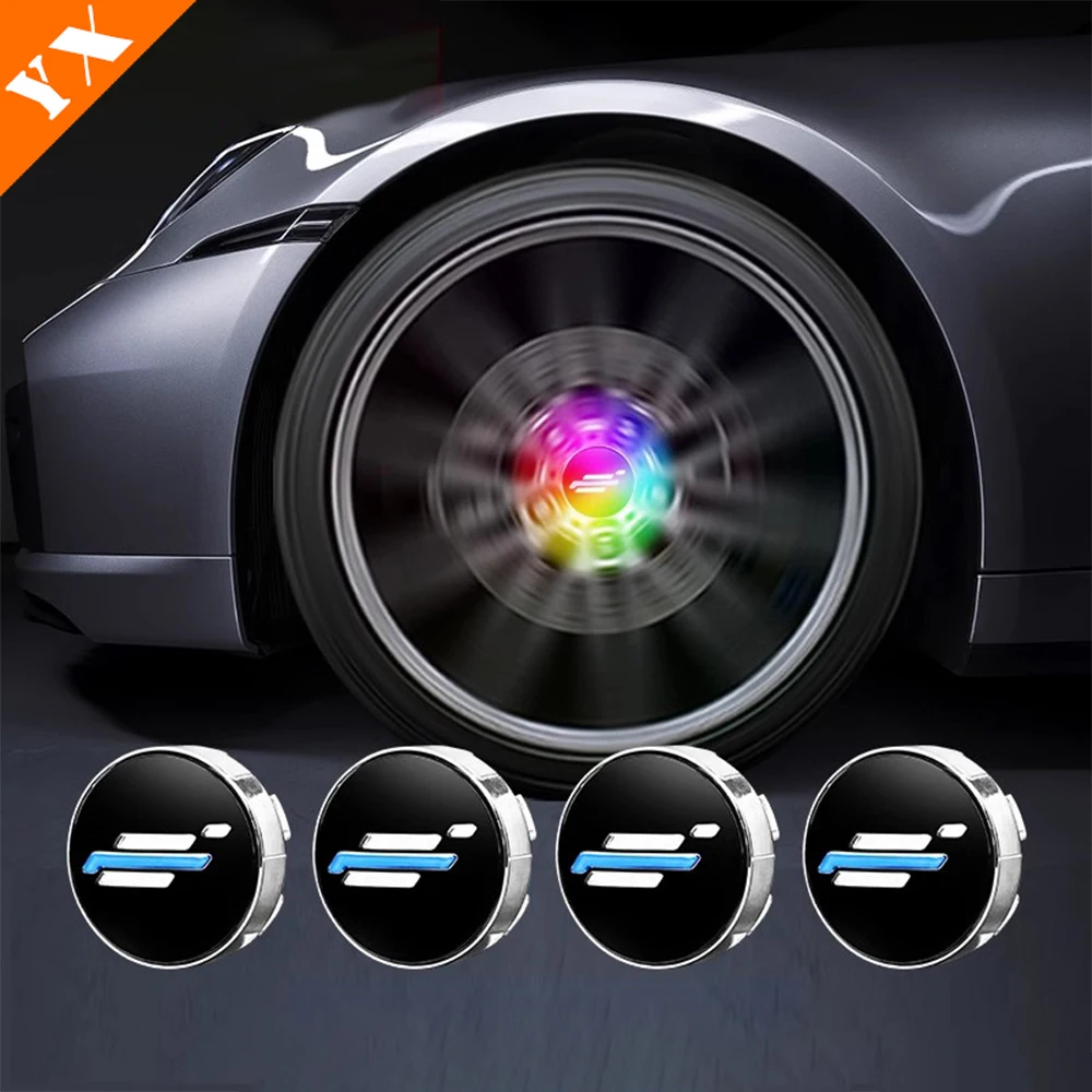 Для Changan Oshan x7 plus 2024 2025 аксессуары красный синий цвет Maglev светодиодный логотип