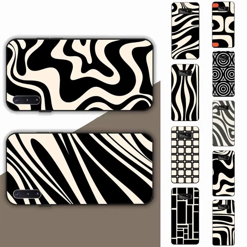 

Abstract Swirl Pattern Phone Case for Samsung Note 5 7 8 9 10 20 pro plus lite ultra A21 12 72
