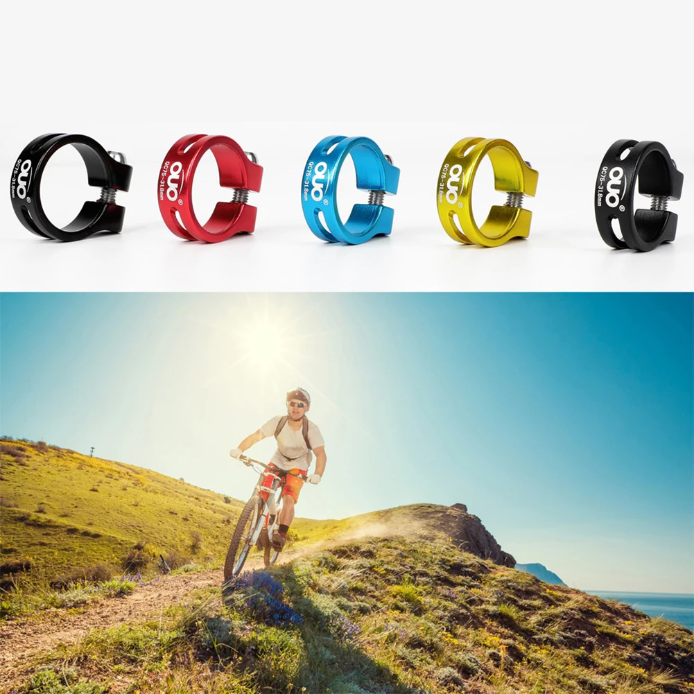 

Bike Seat Tube Clamp Aluminum Alloy28.6/31.8/34.9mm Seatpost Clamp For Road mountain Bike Bicycle Accessories Parts cycling