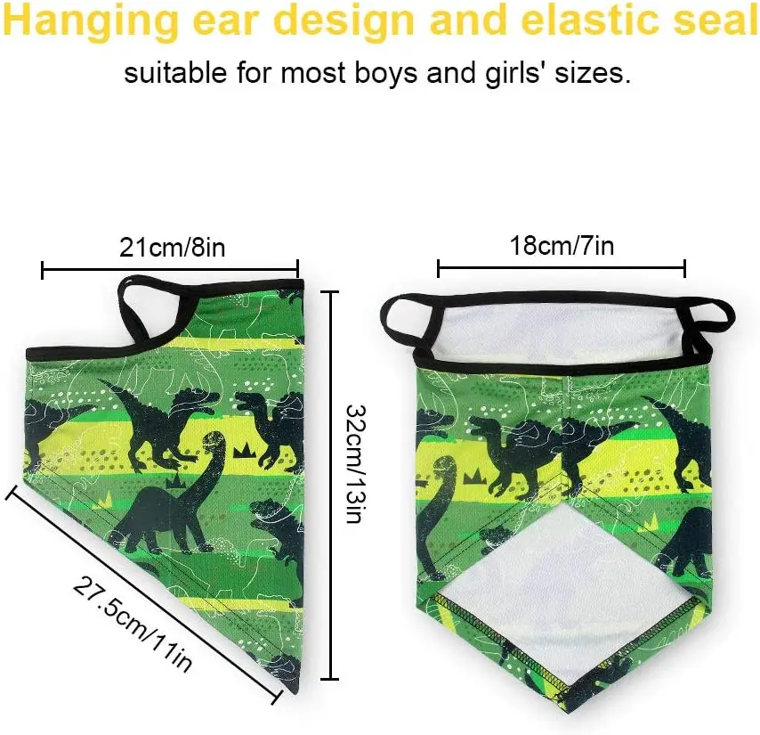 Findway Multifunctional Kids Bandanas Face Mask Boys&ampGirls Cover Washable Windproof Suitable for Children Various Needs | Спорт и