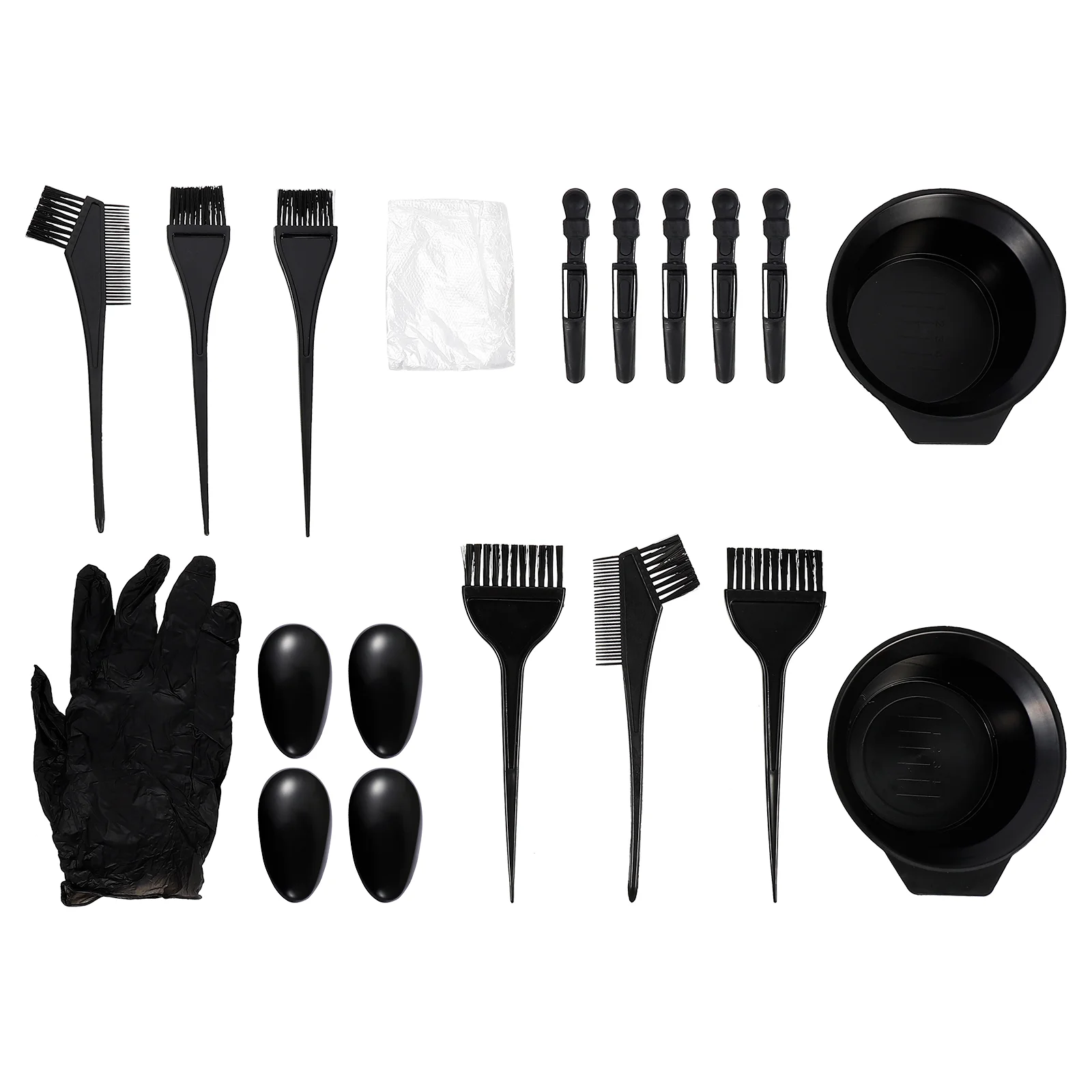 

Hair Tint Bowl Dye Brush Color Tools Dyeing Clips Hairdressing Combs Mixing Brushes Applicator Salon Dressing Kit Coloringbowls