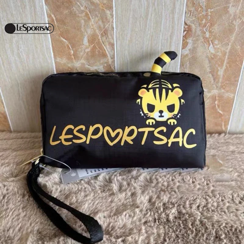 

Lesportsac Women's Bags Co-Branded Year of The Tiger Limited Cosmetic Bags Wallets Clutches Storage Bags Monthly Bags Tote Bags