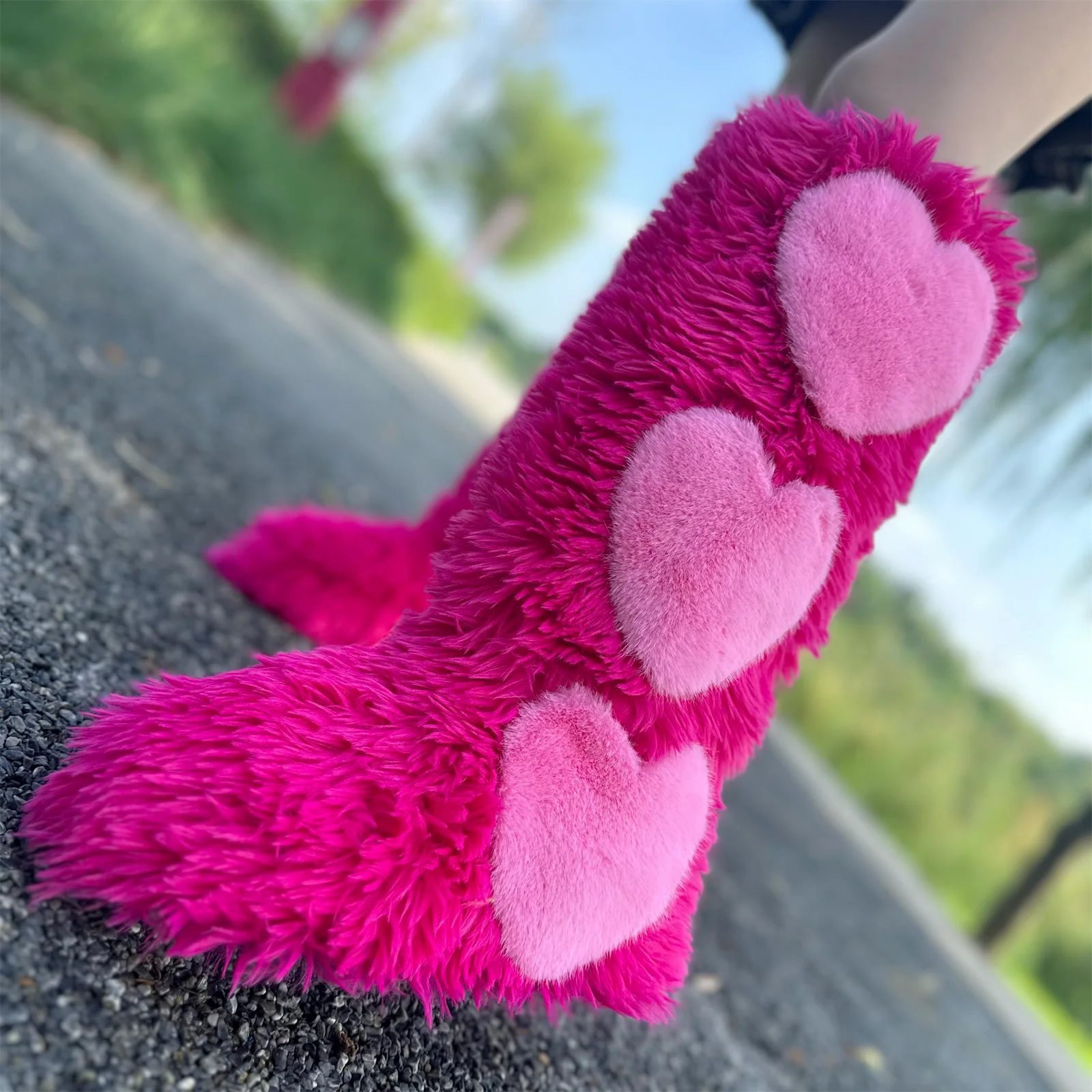 Женские зимние ботильоны на меху искусственном