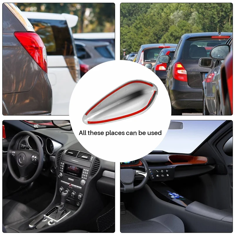 

Крышка автомобильной антенны для 1 3 4 5 7 серии, отделка из углеродного волокна, стильные ABS аксессуары для M2 M3 F87 F80 F82