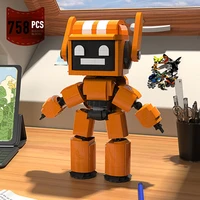 moc k vrc love death robot building blocks creativity animation smart future robot bricks model constructor toys for children