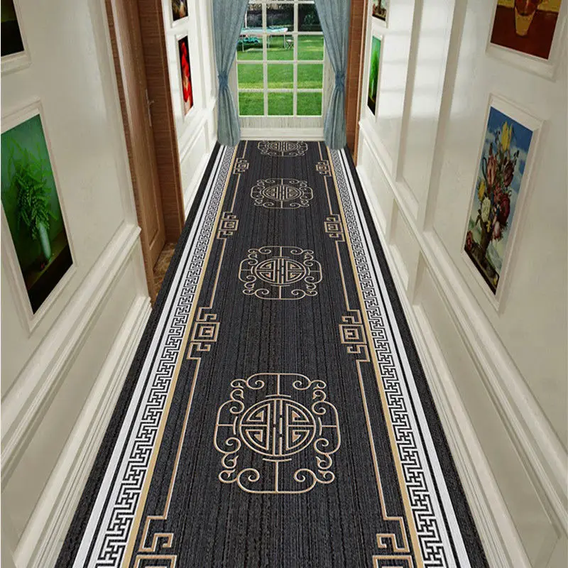 

Morrocan Flower Living Room Area Rug Corridor Hallway Carpets Crystal Velvet Bedroom Rug Non-Skid Doormat Entrance Kitchen Mat