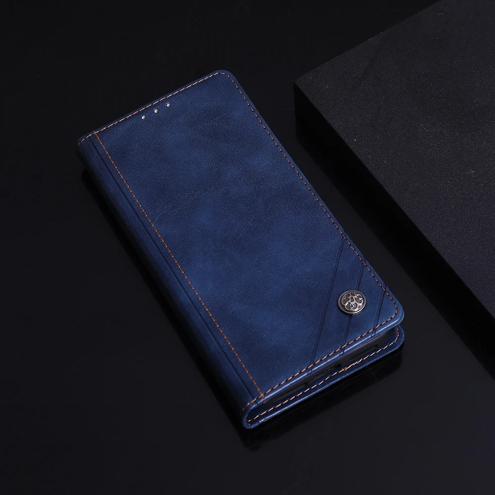 Чехол-бумажник с откидной крышкой для Sony Xperia 10 III кожаный защитный чехол Xperia10 II Plus