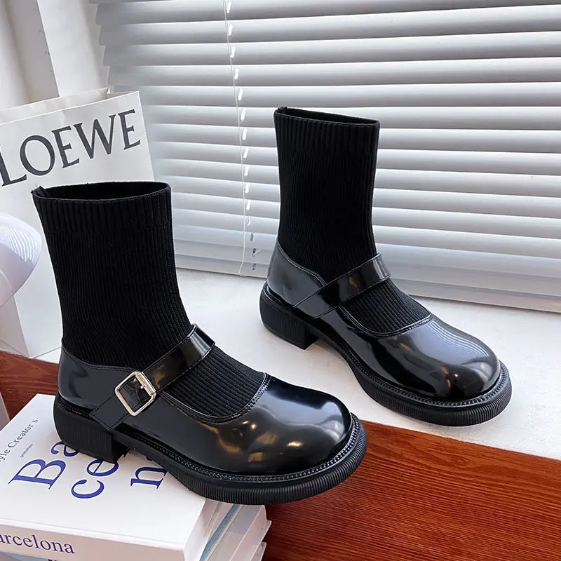 Woman Fashion Hidden Wedge Heel Casual Shoes Spring Autumn Women's High Heels Shoes Breathable Platform Oxfords Outdoor Shoes