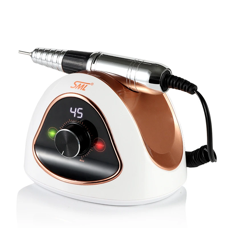 

45000RPM Professional Nail Drill Machine Nail Files Drill Bits Electric Manicure Milling Cutter Set Gel Polish Remover Tool