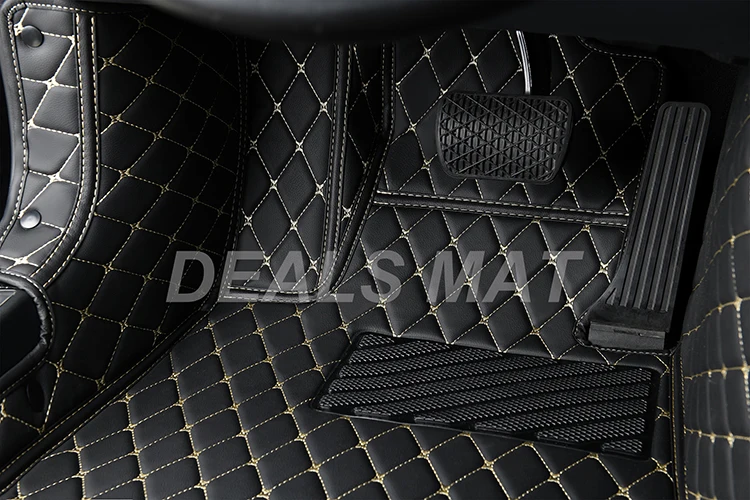 Автомобильные коврики для Hyundai Santa Fe 2006 2007 2008 2009 роскошные кожаные аксессуары