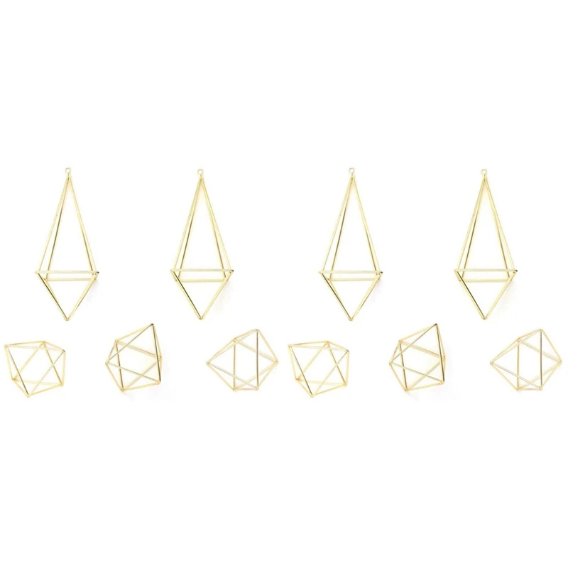 

10 шт., металлические декоративные вешалки