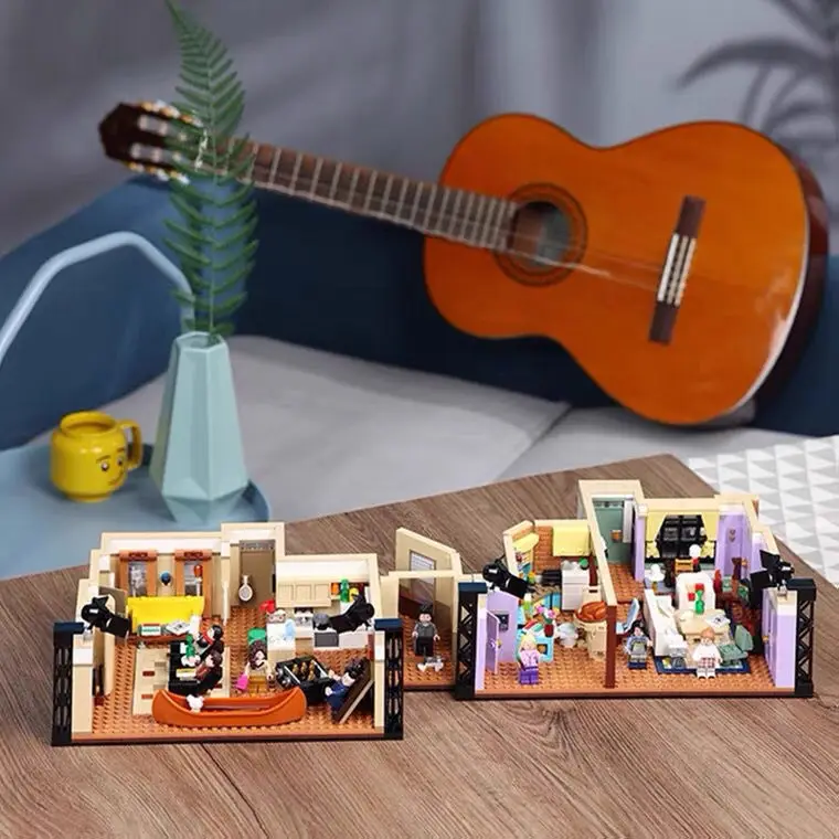 

Classic TV show Downtown Building Friends Party The Friends Apartments 10292 21319 Coffee Shop Building Model Toy Gift