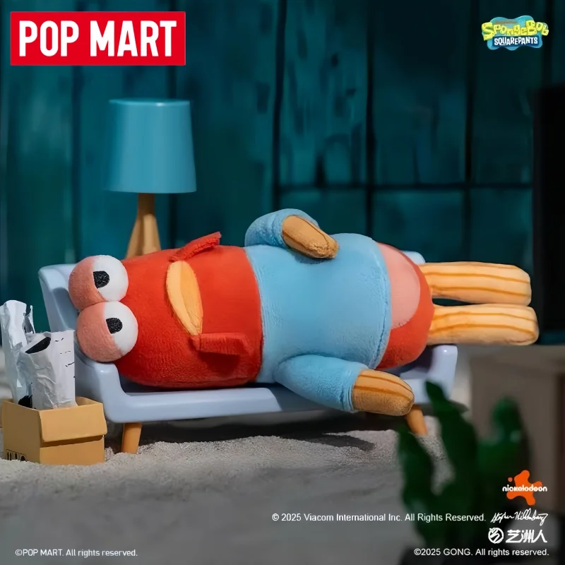 Фото Горячая распродажа: POP MART Bikini Bottom Buddies — причудливые игрушки-сюрпризы в закрытых коробках, милые аниме-фигурки, подарочные наборы-сюрпризы, таинственные коробки-сюрпризы №1