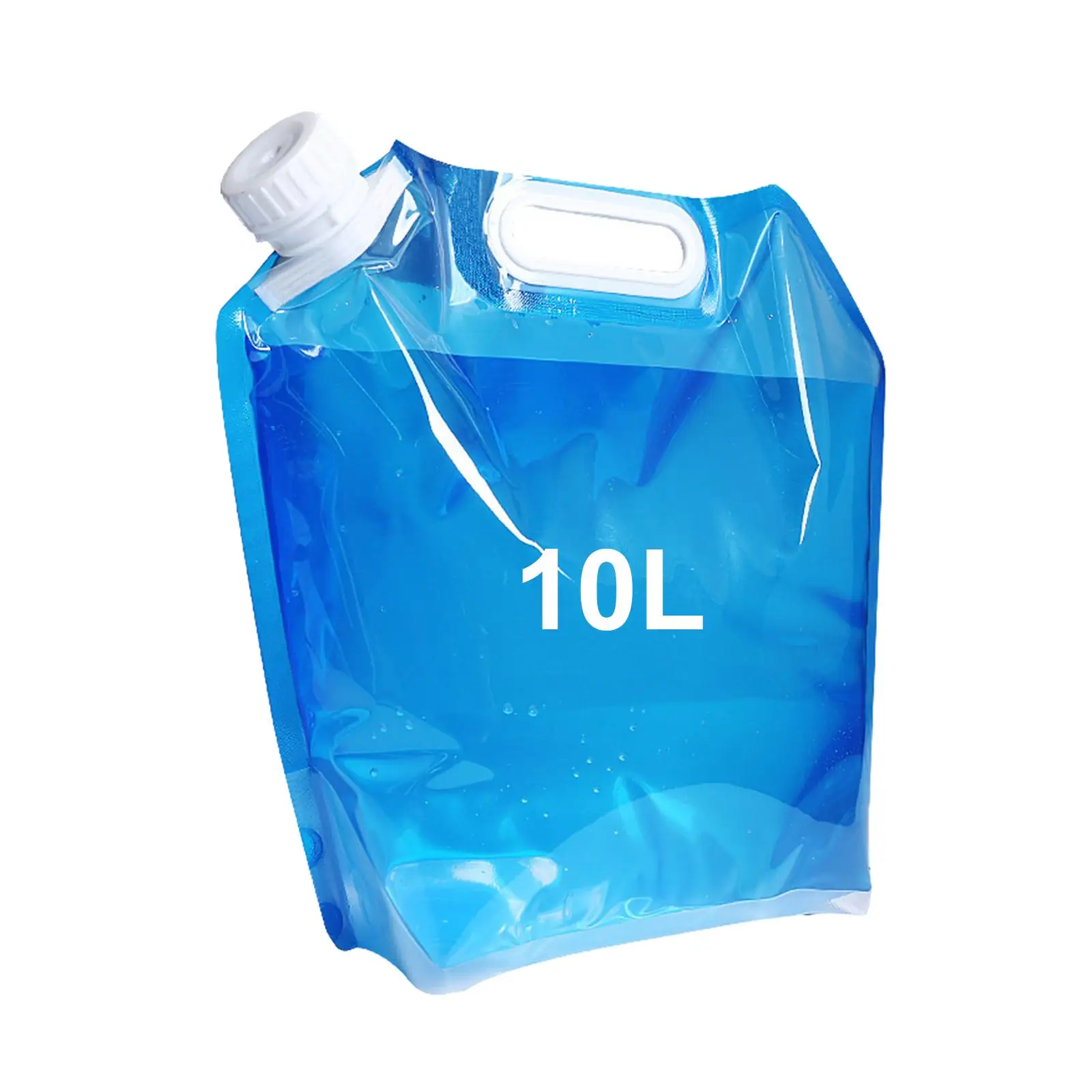 

5L/10L Foldable Water Container Bag Bottles Survival Emergency Sport Camping Barbecue Water Bag Large Capacity Thickened Handle