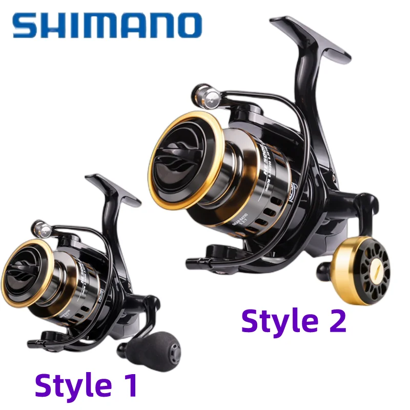 shimano All-metal fishing reel HE500-7000 Maximum towing 10kg spinning wheel  long-range fishing reel fishing gear 2