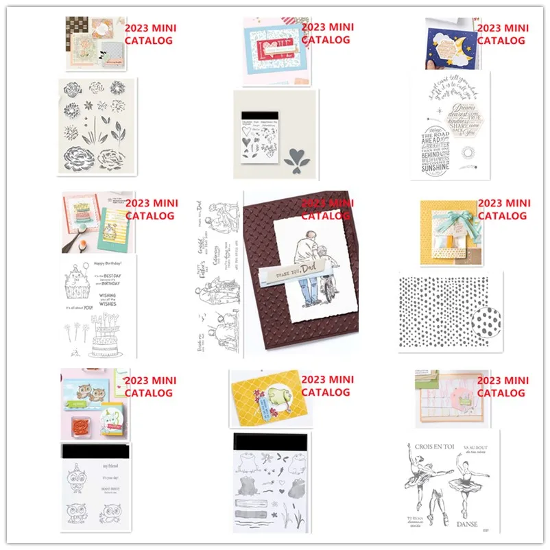 

Nature Animals Clear Stamps and Cutting Dies Diy Decorative Photo Album Paper Card Scrapbooking Craft Supplies Stamps New 2023
