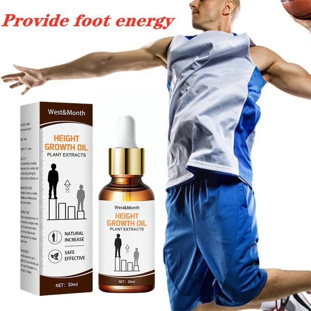 

Эфирное масло для увеличения роста, успокаивающее масло для роста тела, успокаивающее масло для массажа костей ног S6L2