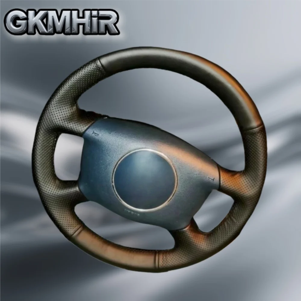 

Чехол на руль автомобиля по индивидуальному заказу, аксессуары, ручное шитье, кожа из микрофибры для Audi A4 A6 A8 A8 L 1998-2001 Allroad 2001