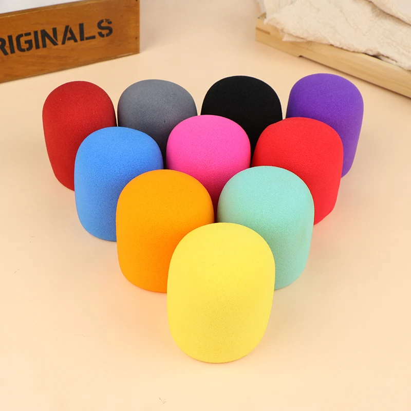 

Colorful Windscreen Microphone Windshield Recorder Pen Sponge Ball Type Cover Music Studio Equipment
