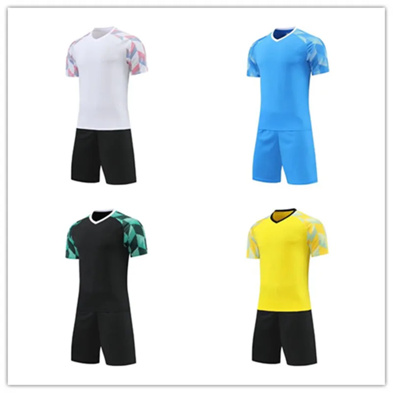 

Kit de manga corta de entrenamiento de fútbol para adultos 2022