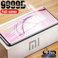 4Pcs Full Cover Screen Protector For Xiaomi Redmi Note Pro Hydrogel Film For POCO Pro NFC Film