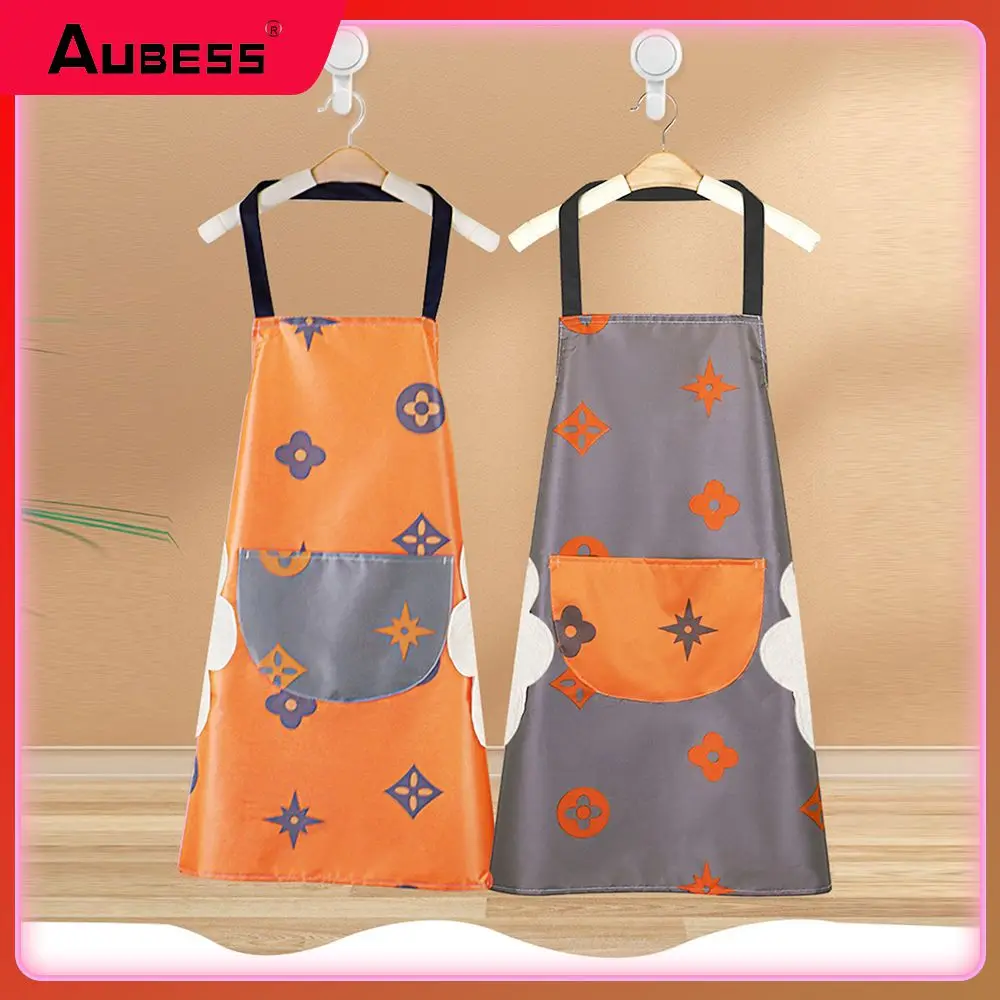 Oil-proof Apron 1pcs Adults Waist Anti-oil Dirty Dining Waist Wear-resistant Household Cleaning Accessories Korean Version Pvc