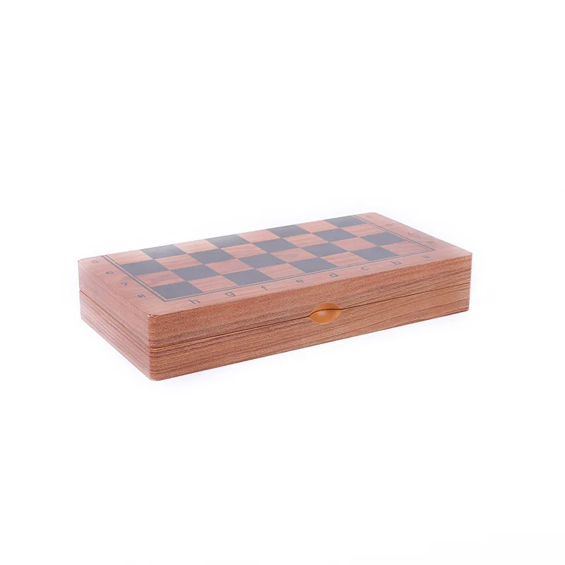 Large Size Magnetic Folding Chess High Quality Wooden Advanced Printing With 2 Extra Queen Pieces For Beginner Children Gift | Спорт и