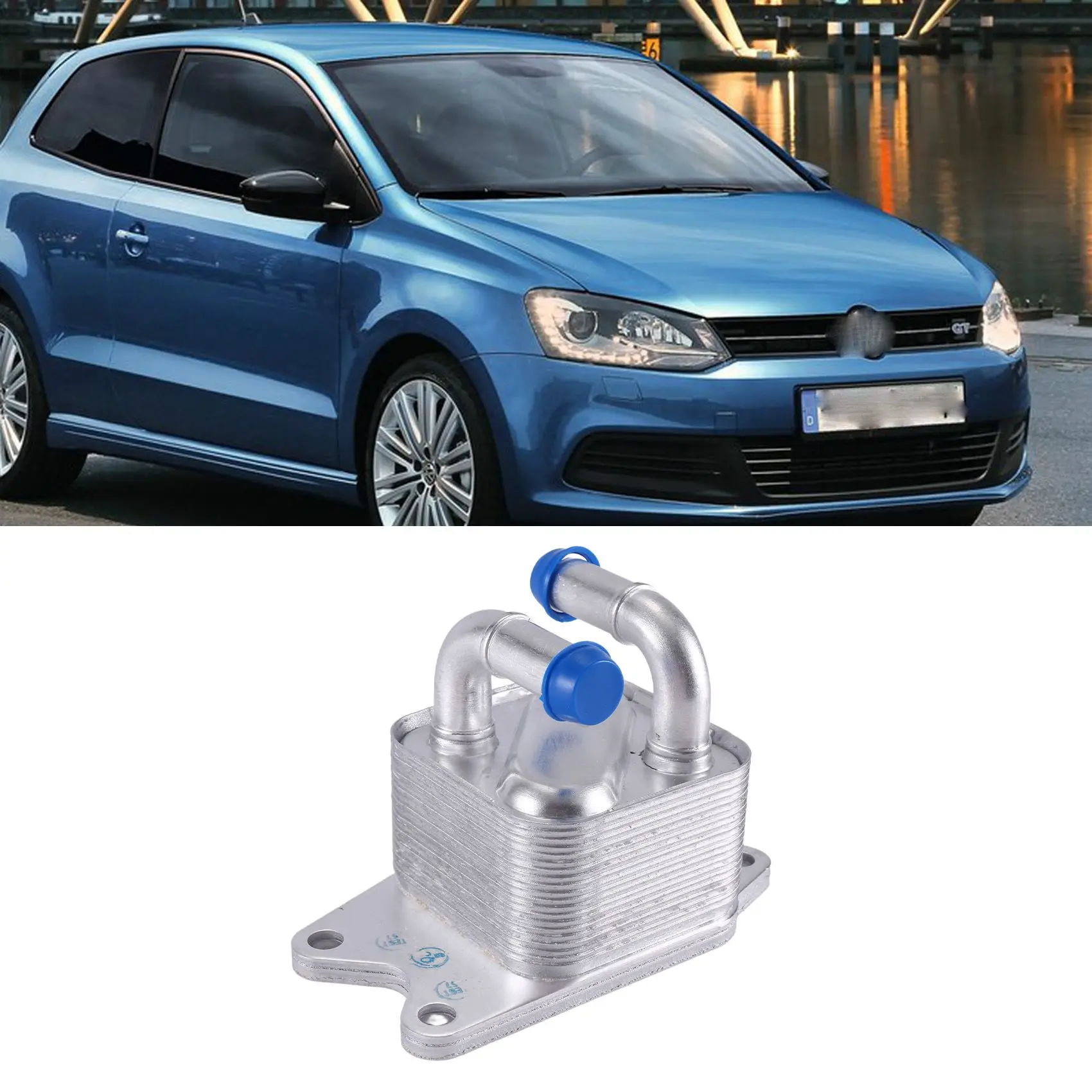 

Масляный радиатор коробки передач 09G409061B для Volkswagen Polo