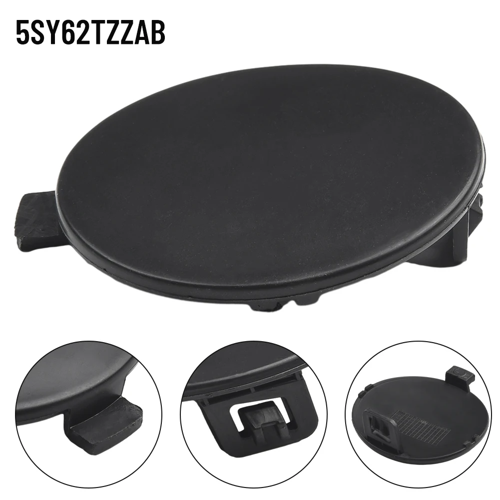 

1pc Tow Hook Eye Cover Durable Plastic Front Bumper Tow Hook Eye Cover Tow Plug Cap For Jeep -Compass 2017-2020 Car Accessories