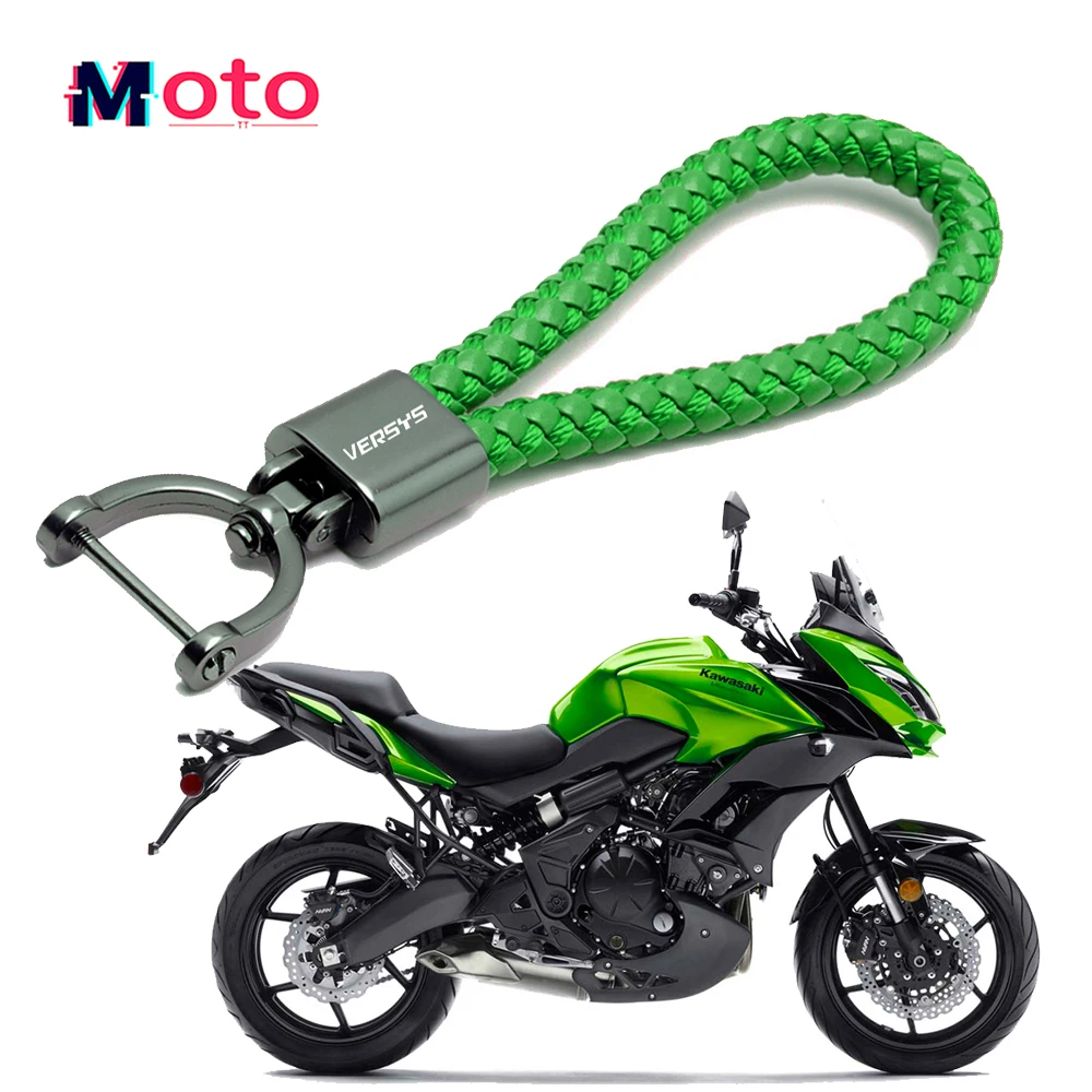 For Kawasaki Versys 650 1000 X300 2019 2020 2021 Motorcycle High Quality Accessories Zinc Alloy Keychain Key Ring