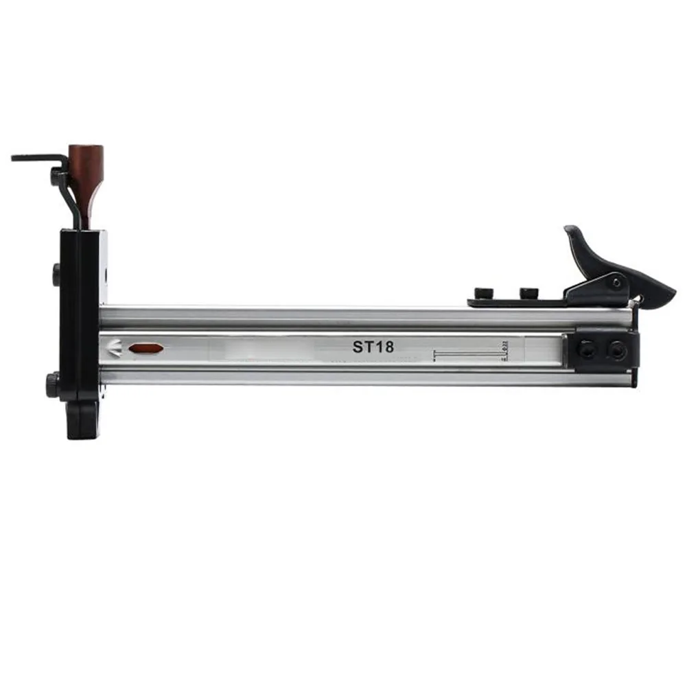 

Manual Nailer Straight Nailing Tool ST18 Semi Automatic Tungsten Steel Wire Slot Binding Woodworking Decoration