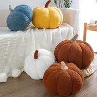 1pc soft plush pumpkin hug pillow round shape creative sofa throw cushion 20cm sleep pillow soft comfortable toy gift home decor