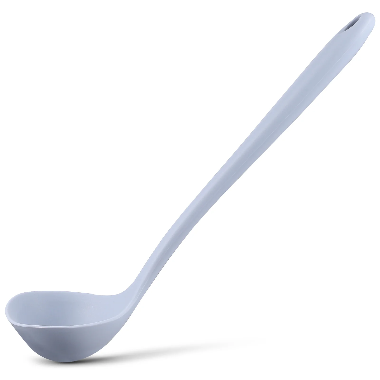 

Silicone Kitchenware Soup Ladles Chinese Spoons Serving Big Tablespoon Flatware