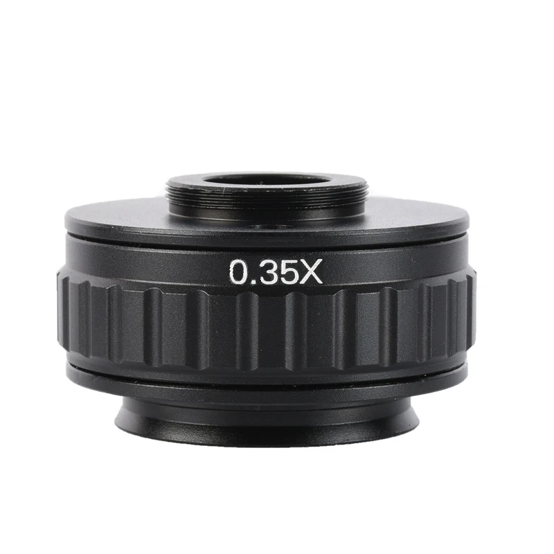 

0.35X Mount Lens Adapter Focus Adjustable Camera Installation C Mount Adapter To New Type Trinocular Stereo Microscope