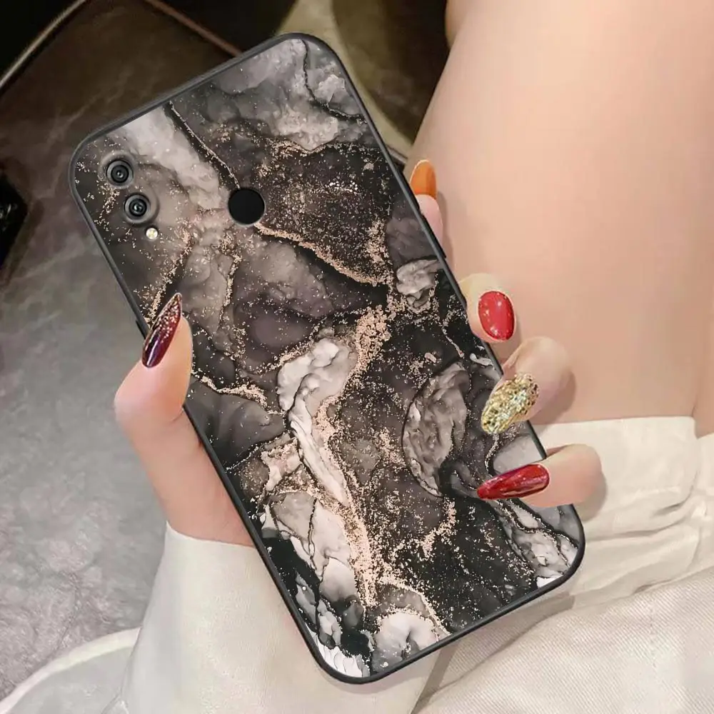 Case For HUAWEI Honor 9X 9 8 8X Max 80 70 60 50 30 20 10 10I NOTE 10 Lite Pro Case Funda Coque Shell Watercolor Painting Marble