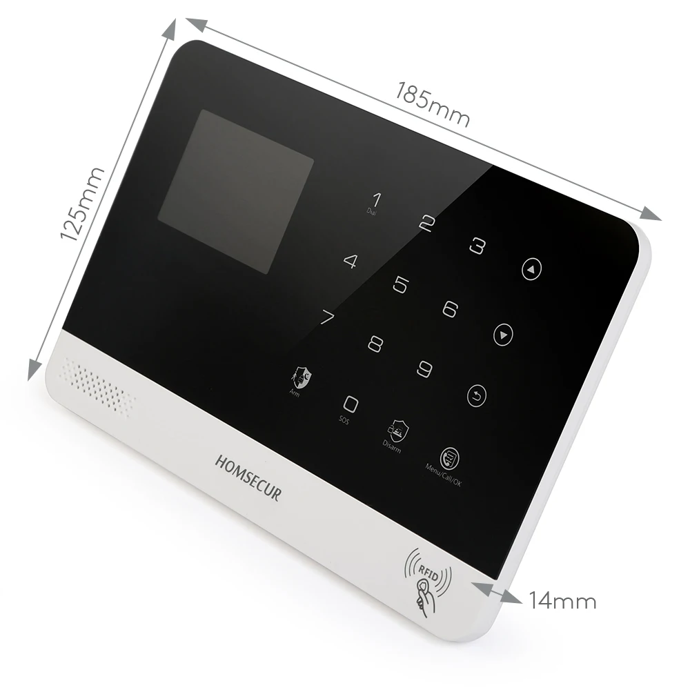 Фото Беспроводная WIFI 4G RFID SMS система автодозвонки для дома и квартиры с поддержкой английского, немецкого, французского, испанского, итальянского, польского языков. №1