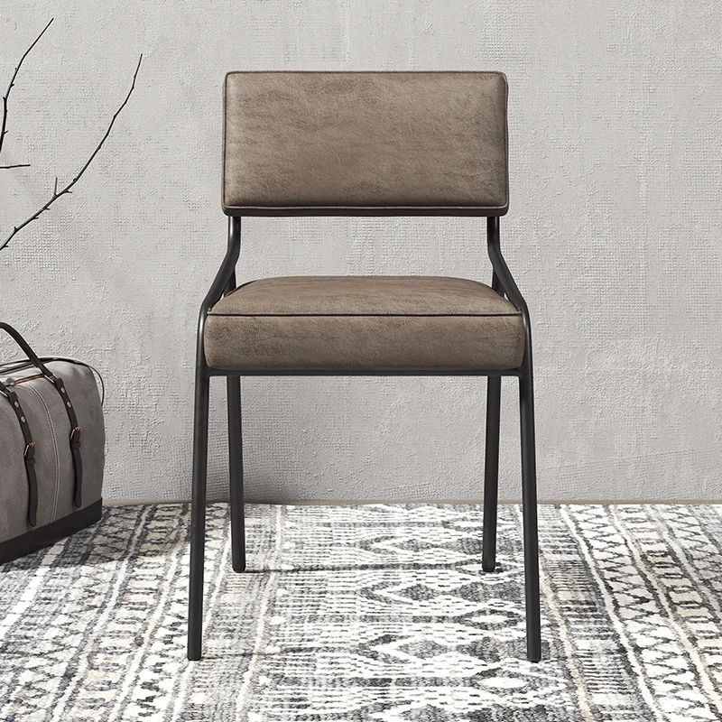 

Modern Lounge Chair Accent Library Leather Luxury Designer Chair Replica Office Makeup Stool Fauteuil Living Room Furniture