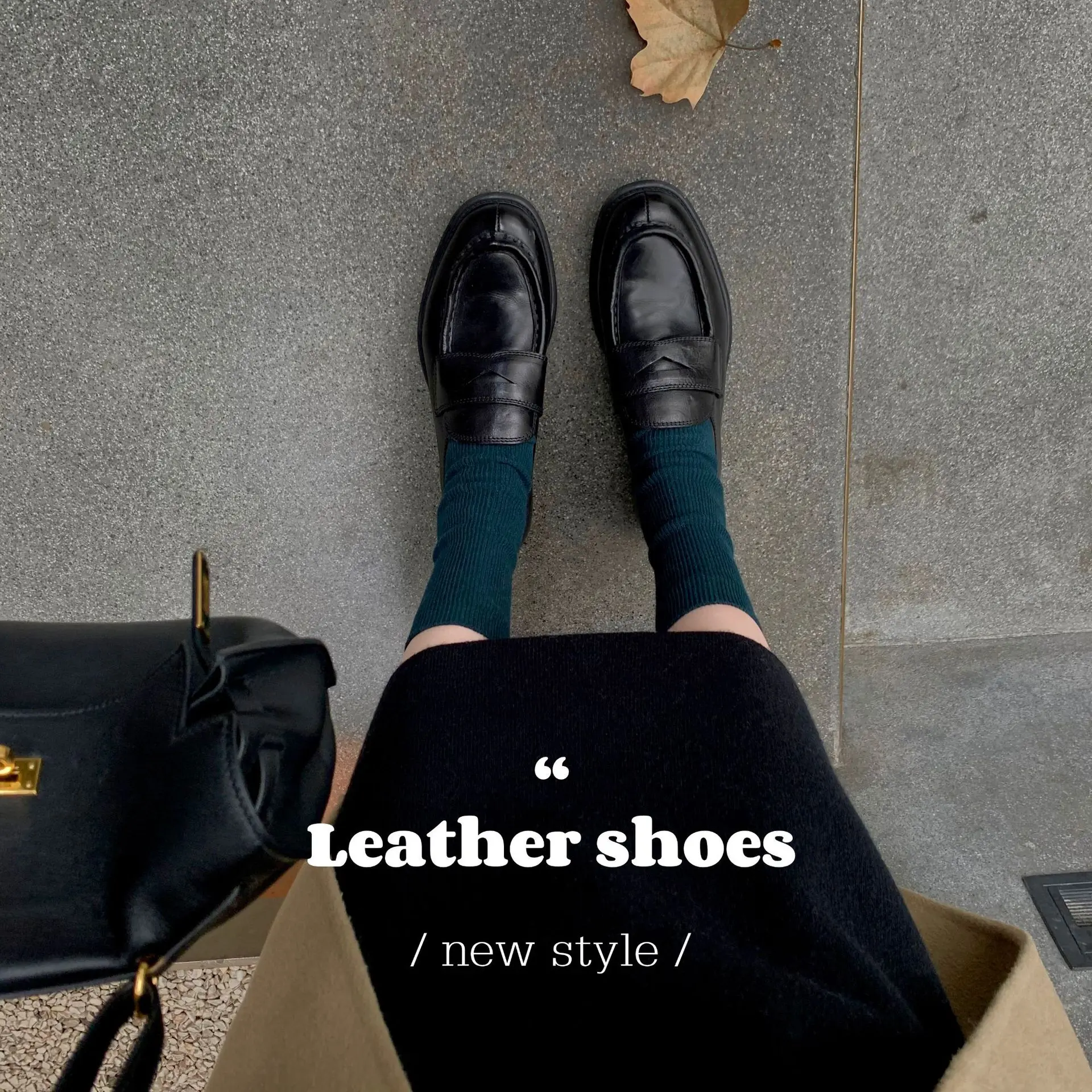 Ladies Leather Platform Shoes 2021 Spring and Autumn New Women's Flat Shoes Casual Buckle Shoes Ladies Fashion All-match Shoes